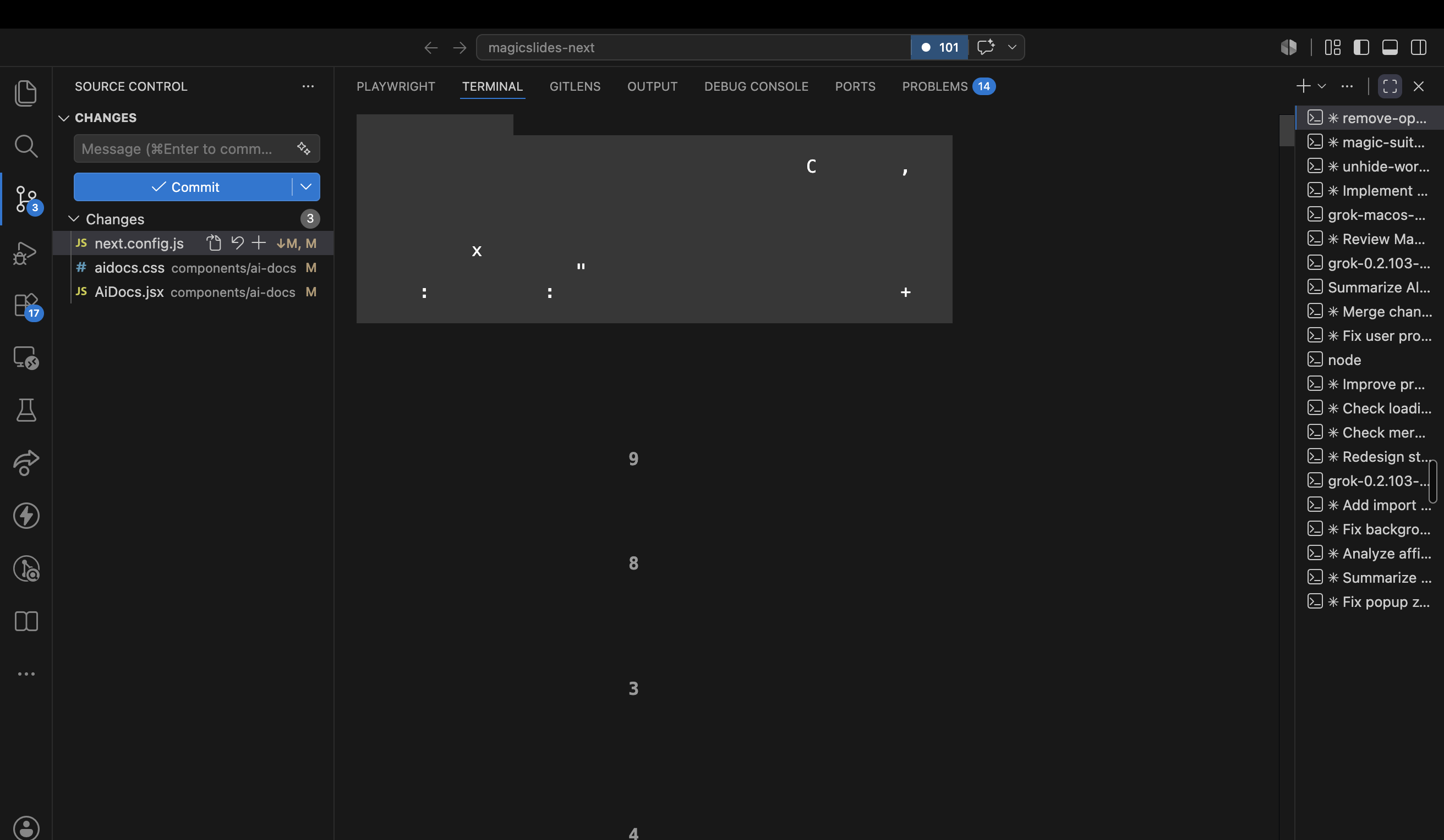 VS Code terminal completely garbled while running Claude Code — scattered characters, most text invisible